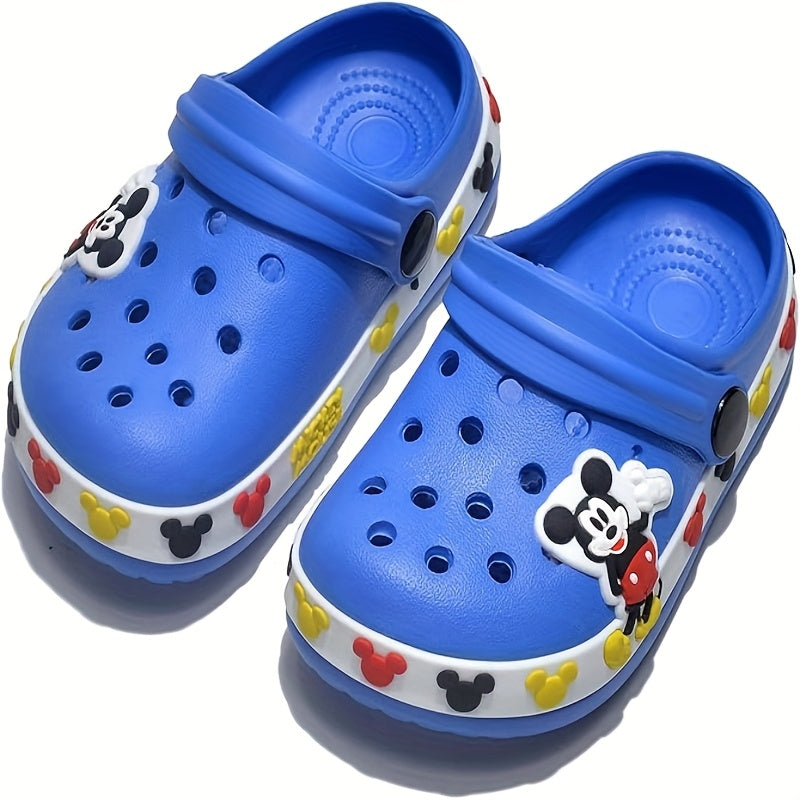 Mickey Mouse Cute Cartoon Clogs Slippers for Toddlers Perfect for Beach and Pool Fun