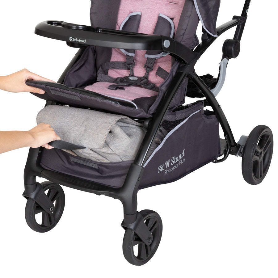 Baby Trend Sit N' Stand® 5-In-1 Shopper Plus Stroller