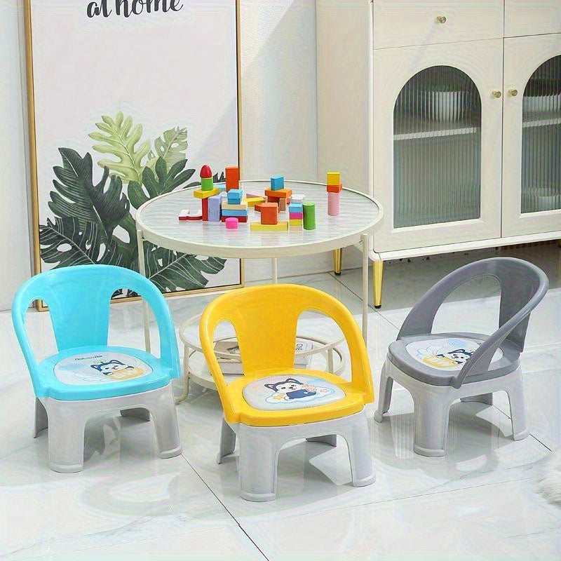 Family Cartoon Chair Lightweight and Durable Indoor Outdoor Gift for Kids