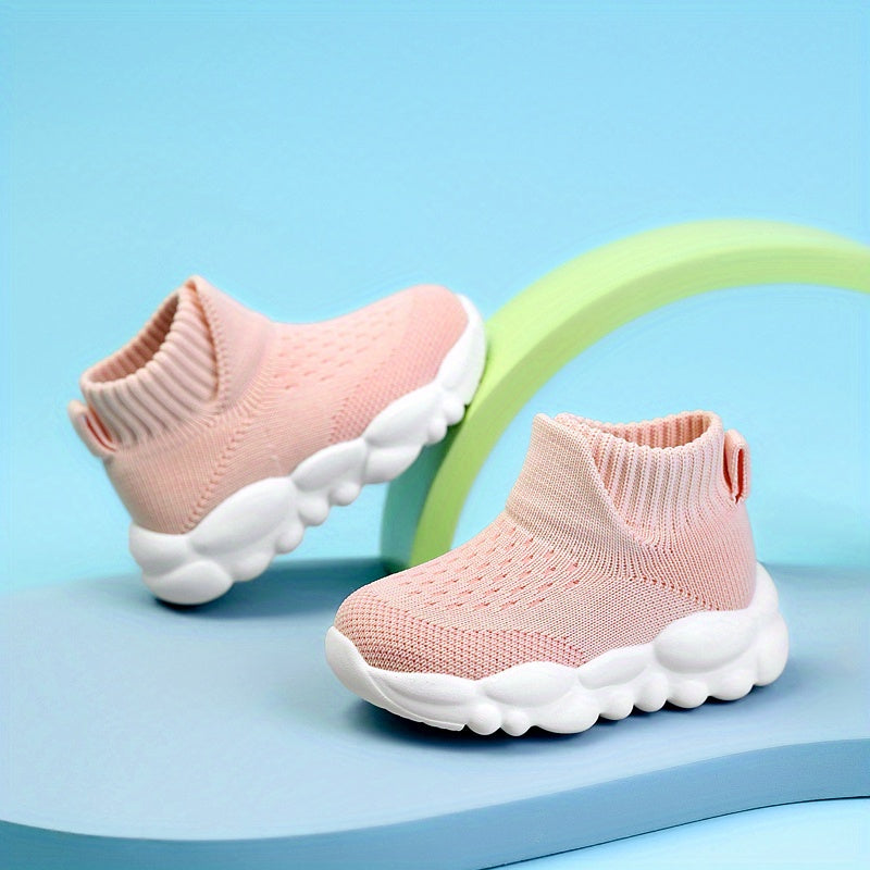 Boys Casual High Top Sneakers Slip On Comfortable Breathable All Season Sporty Style