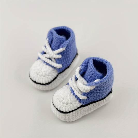 Baby Shoes Handmade Crochet Toddler Shoes Short Boots