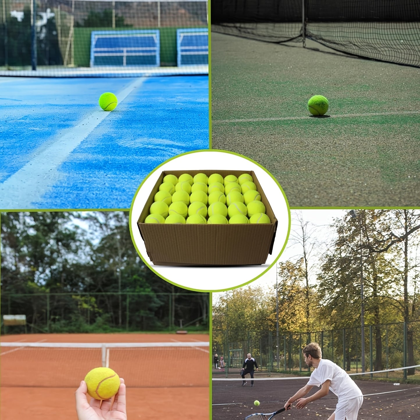 90 Pack Training Tennis Balls for Practice and Pet Play Ideal for Beginners and Dogs