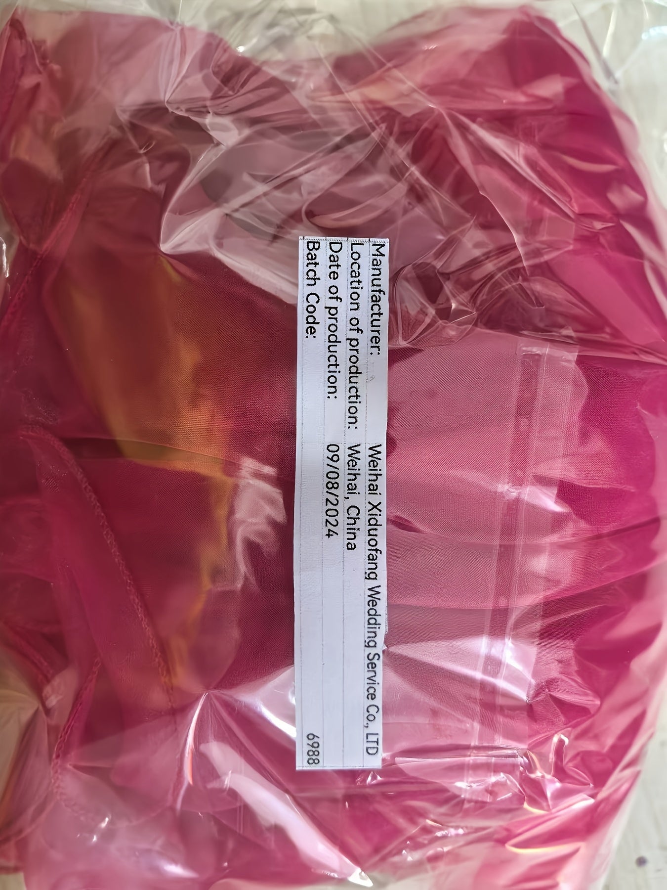 Jenniferwu Baby Girl Handmade Beaded Pageant Dress Toddler Princess Dress for Ages 0-3