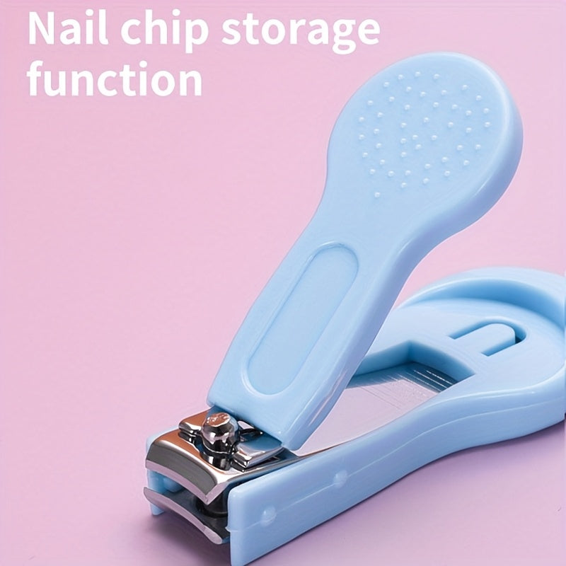 Youngsters Beauty Set Safety Care Kit with Hair Brush Nail Clippers and Nose Aspirator