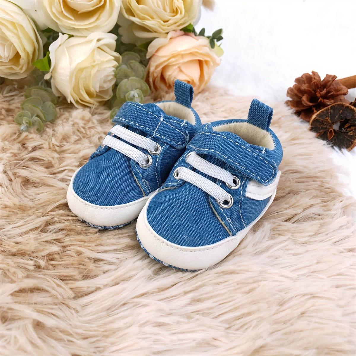 0-3 Months Infant Comfortable Flat Bottom Sneakers Spring/Autumn Baby Soft Sole Casual Children's Shoes