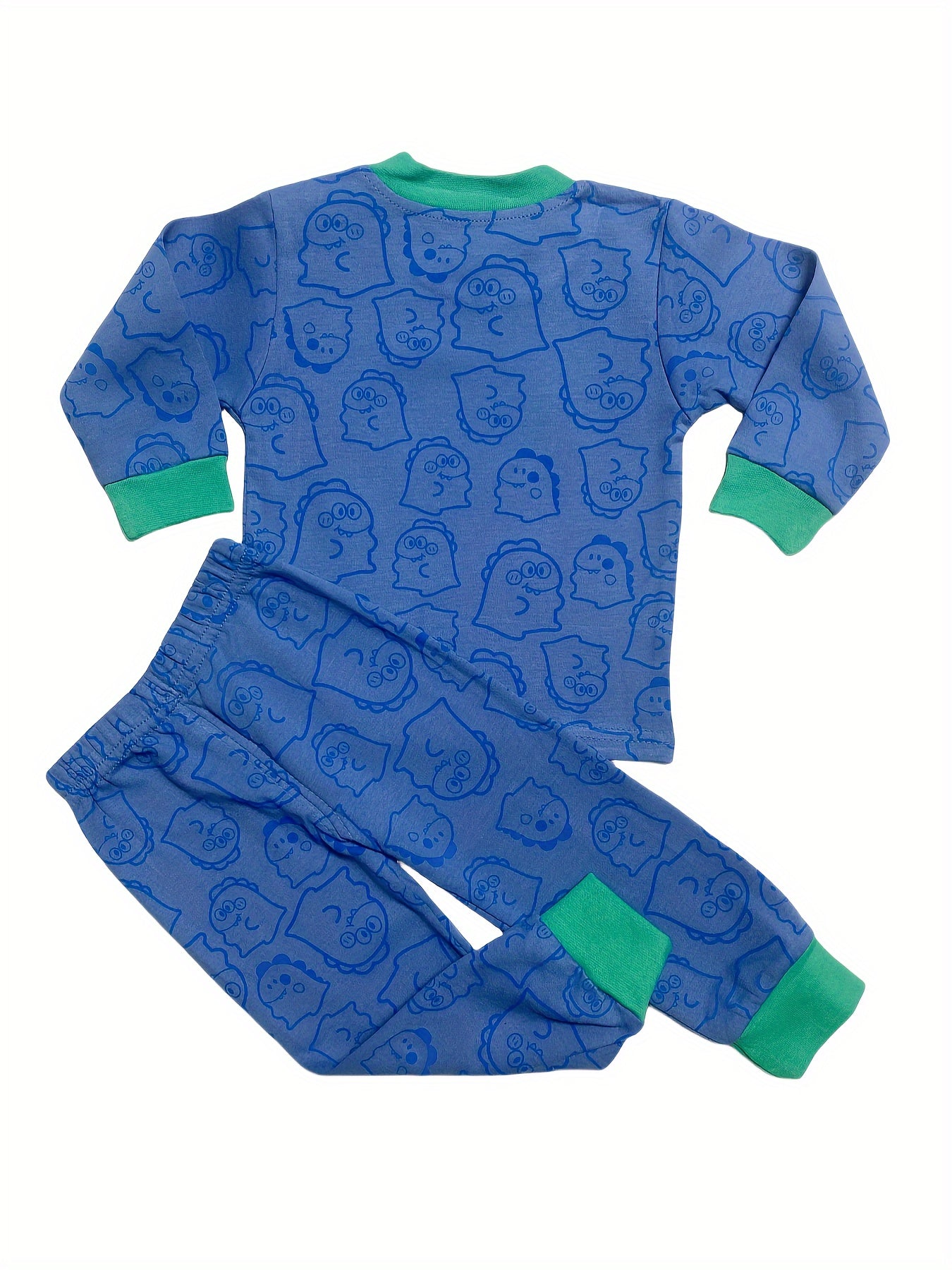 Kids Dinosaur Cotton Suit Set – Soft Breathable Comfort for Autumn and Winter