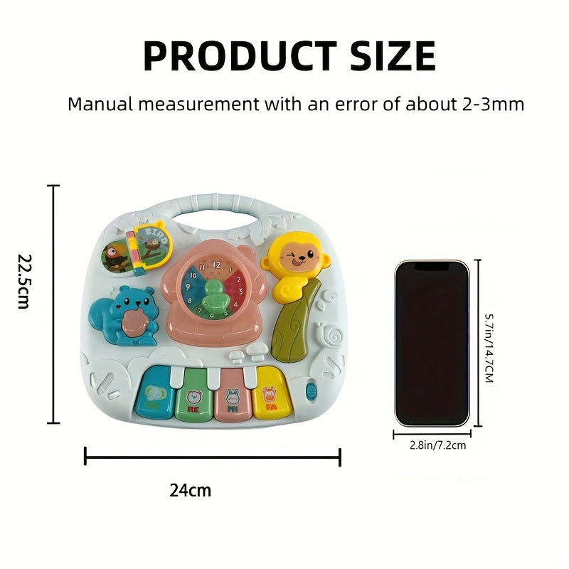 Interactive Music Making Table for Kids Educational Toy in Pink and Blue