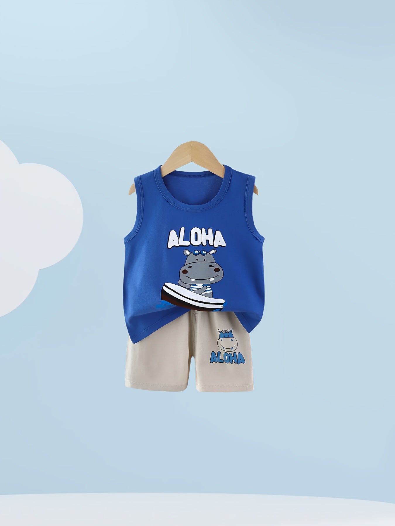 KidsClothes Co Boys Shorts Set – Comfortable Breathable Cotton for Summer Fun