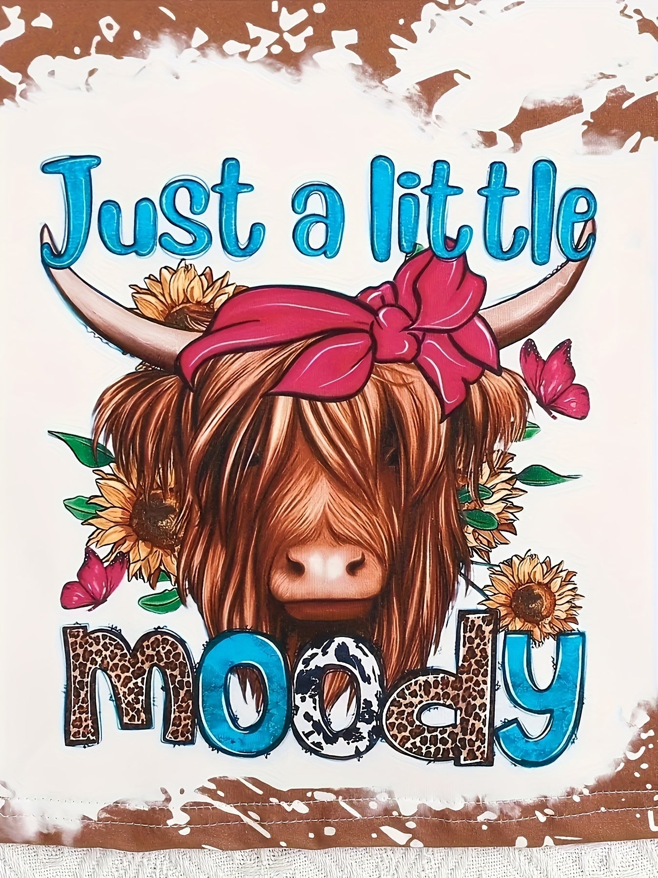 3pcs Set Girls' Long Pants Outfits - Floral Print, Crew Neck Short-Sleeve T-Shirt & Flared Pants, Polyester Knit Fabric with Slight Stretch - Spring/Summer/Fall Casual Wear | Machine Washable | Elegant Ruffle Details