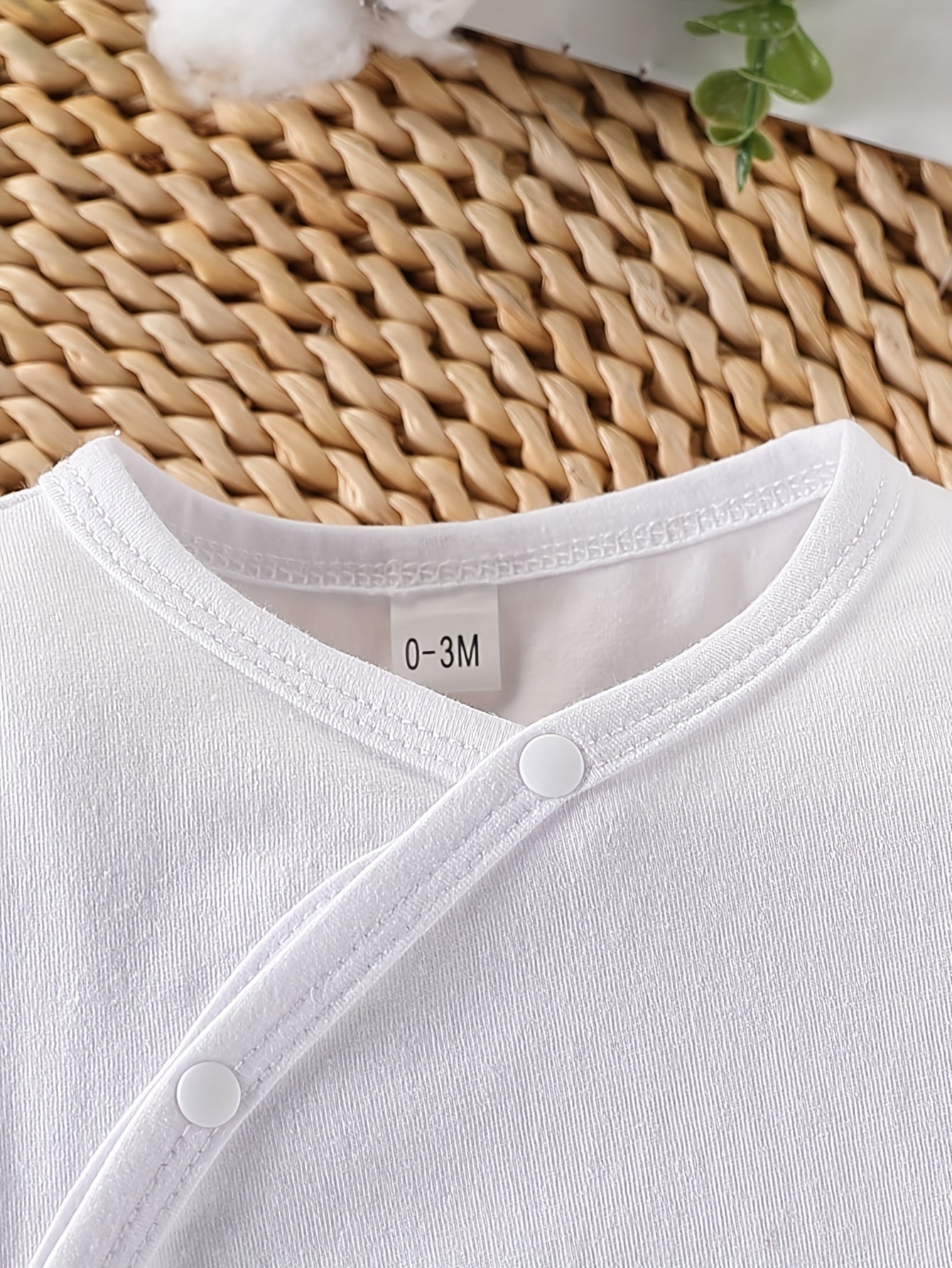 2pcs Cute Baby Boy Romper Long Sleeve Infant Jumpsuit Soft Cotton Outfit for Outdoors