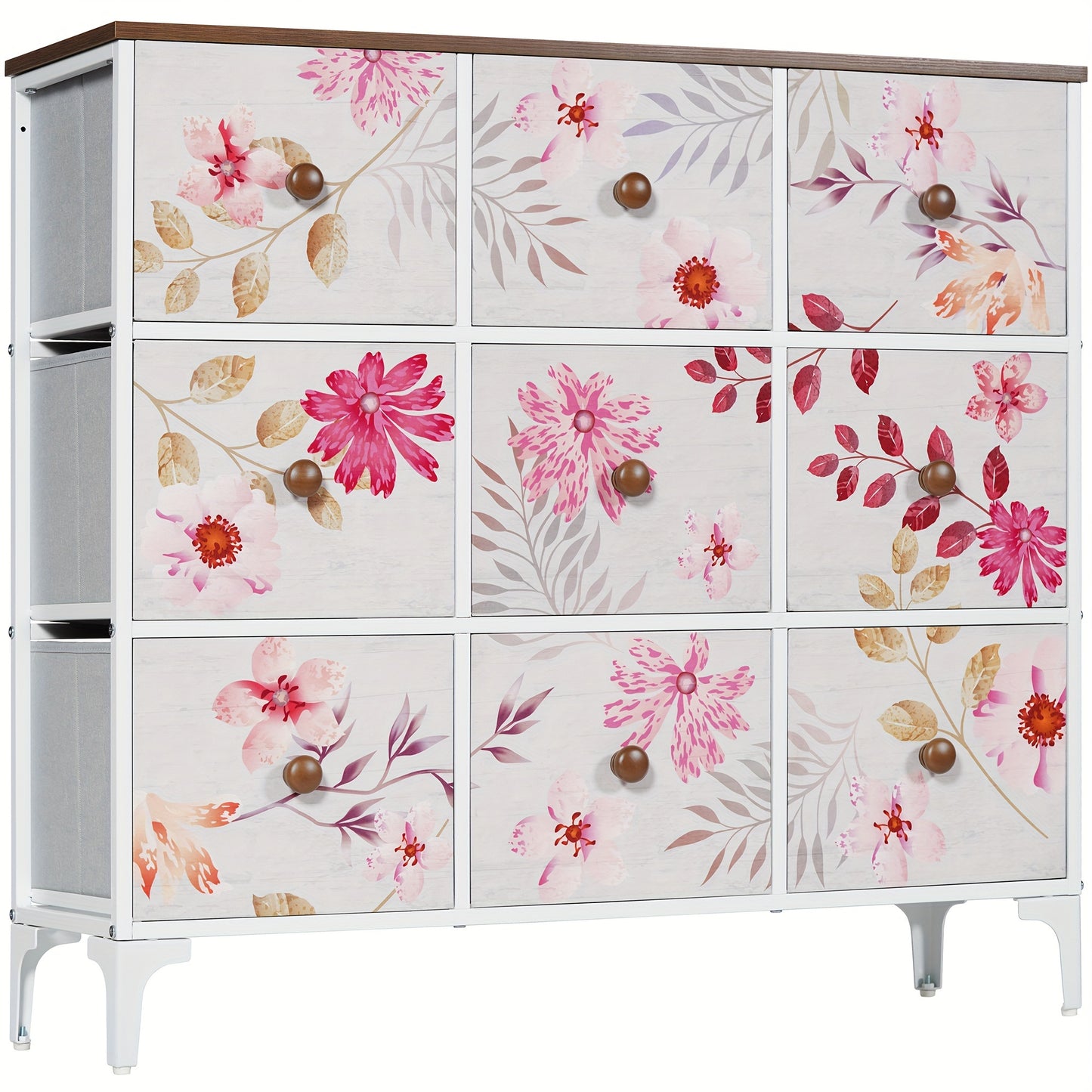 Modern 9 Drawer Dresser for Bedroom and Living Room Stylish Storage Solution