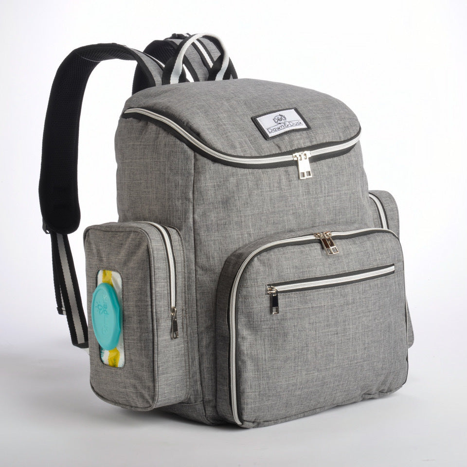 Large Stylish Diaper Bag with Changing Station Waterproof Multi-Functional Baby Shower Gift