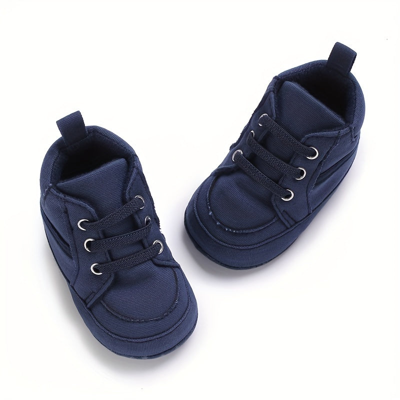 Casual Comfortable Slip On Sneakers For Baby Boys Toddler, Lightweight Non Slip Walking Shoes For Indoor Outdoor, Spring And Autumn