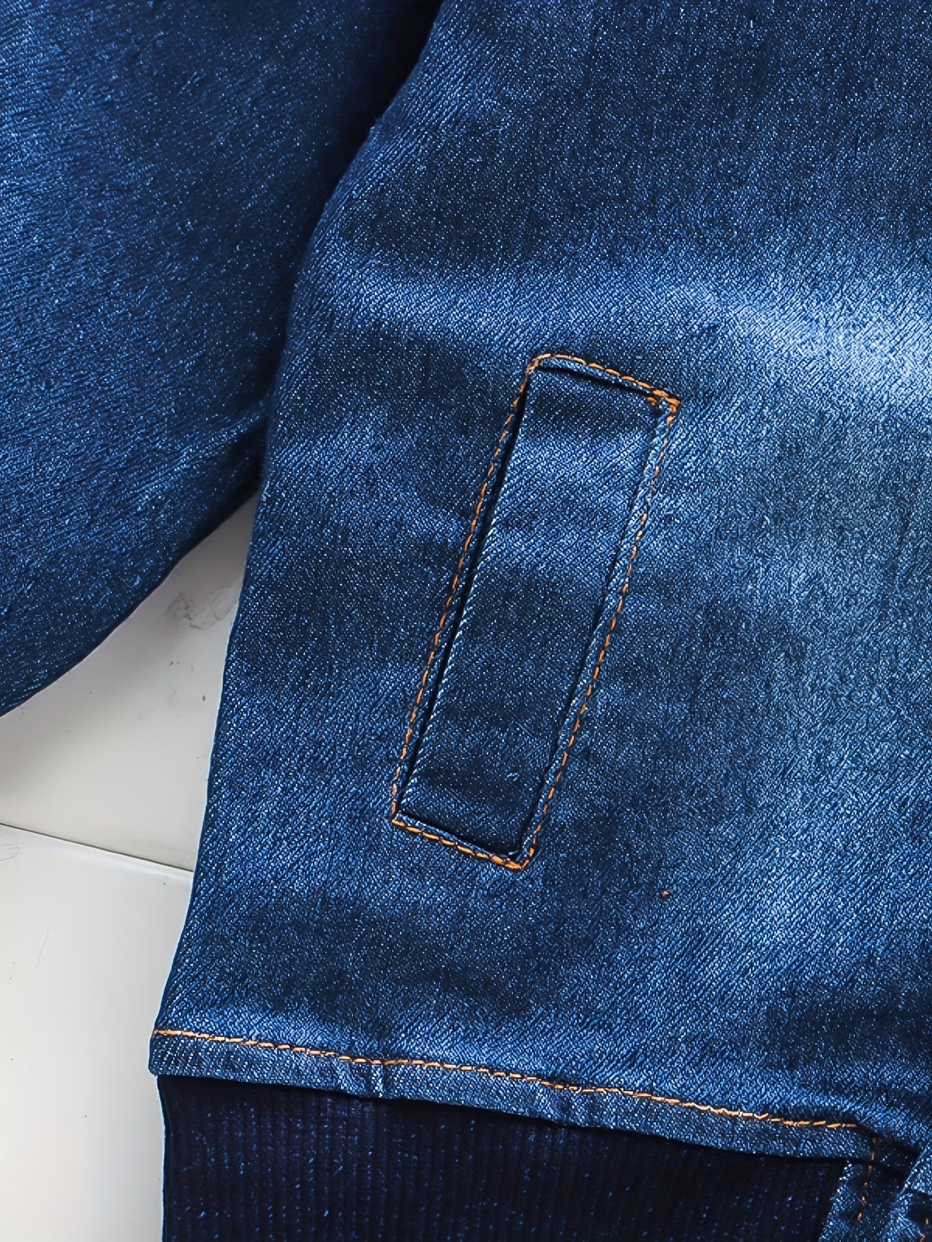 Boys Clothes Casual Outfits For Children Two Piece Suit Denim Jacket+Denim Pants, for Outdoor