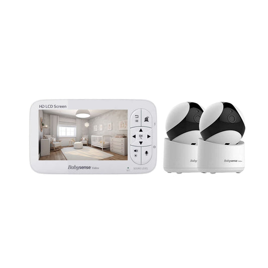 Babysense V65-2US 720P HD Digital Video Baby Monitor