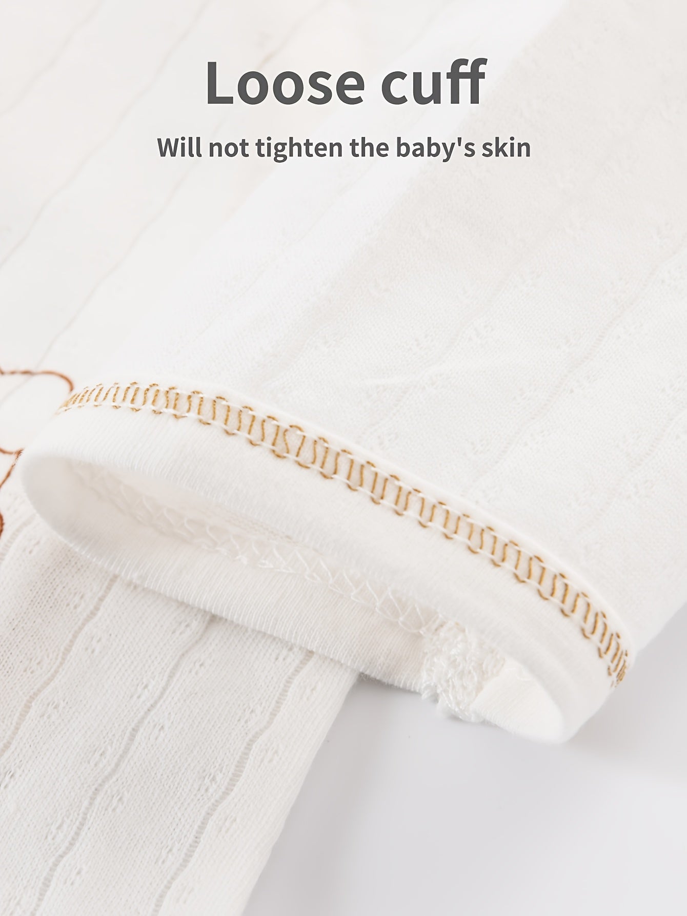 Baby Angel White Bodysuit Set, Four-Season Pure Cotton + Full Newborn Essentials, Includes 5 Outfits, Hat, Swaddle Blanket, Pillow, Gloves, Washcloths, And Socks - Perfect Newborn Gift, for Outdoor