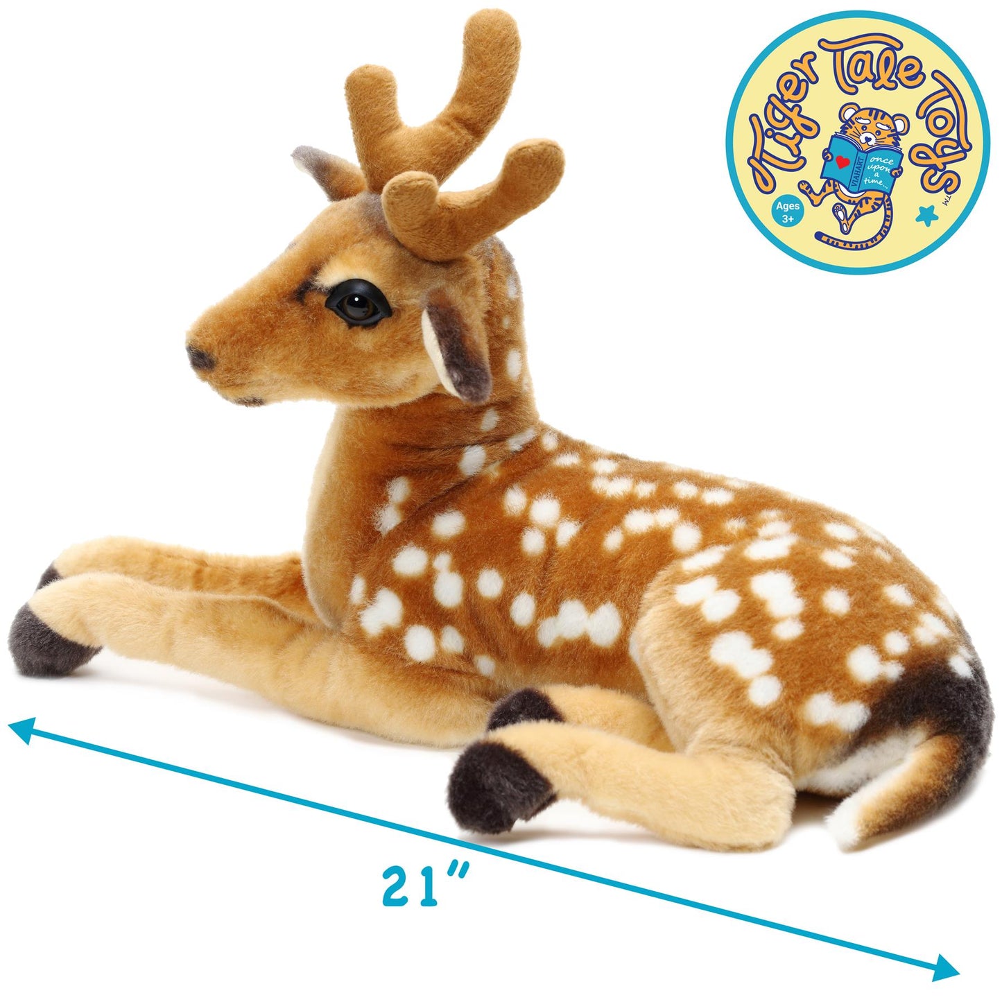 Dorbin The Deer 21 Inch Plush Stuffed Animal Soft Toy by Viahart for Kids