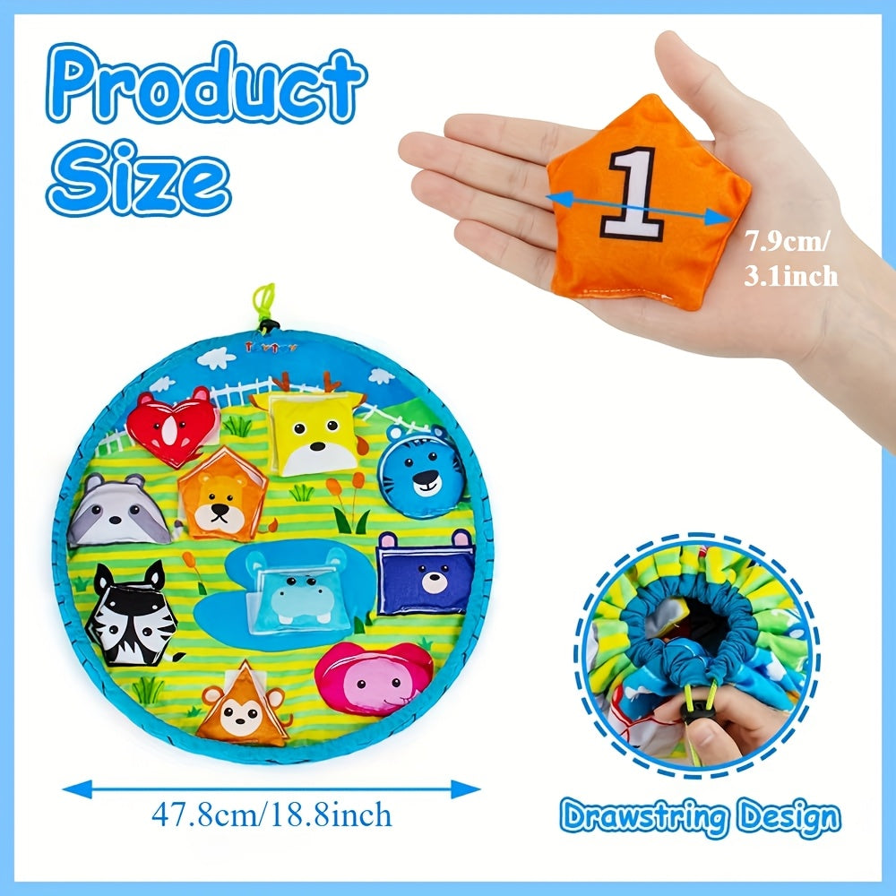 10pcs Shapes and Colors Matching Game for Early Learning and Memory Skills Development