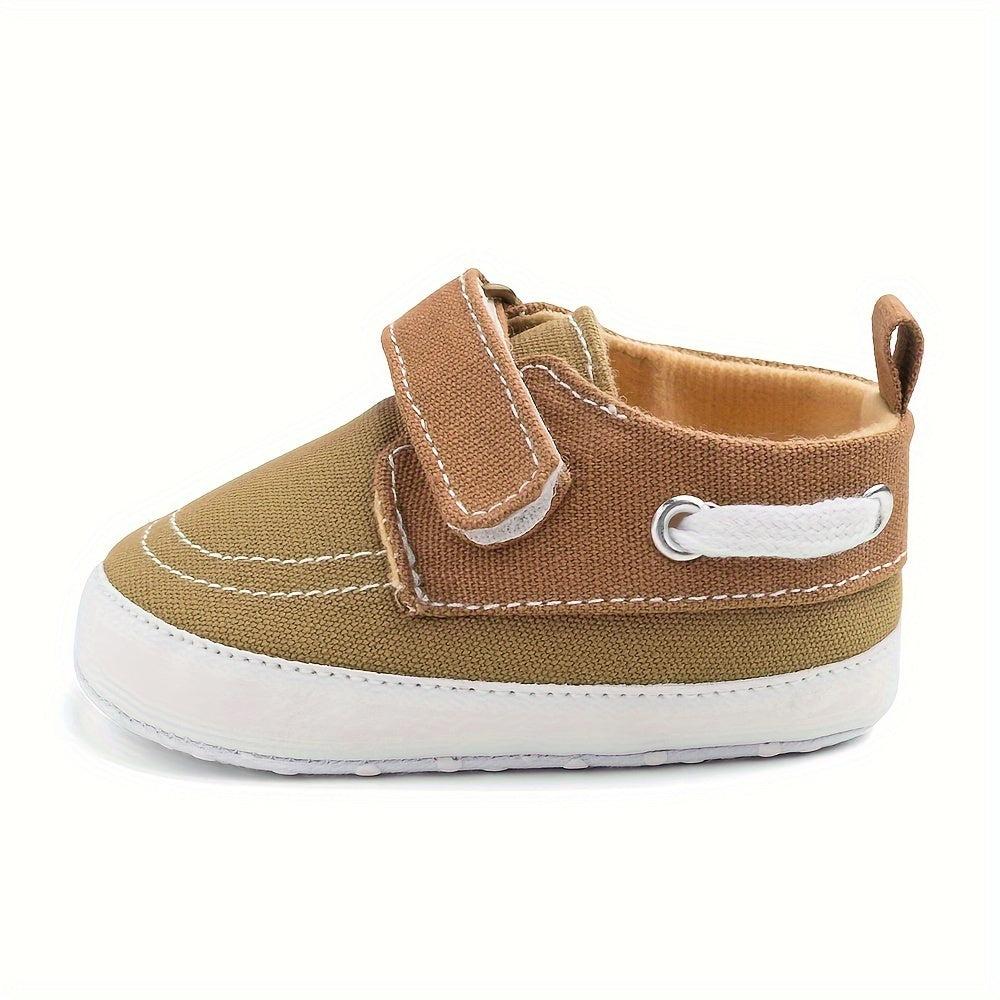 Casual Comfortable Sneakers For Baby Boys, Lightweight Non Slip Walking Shoes For Indoor Outdoor, All Seasons