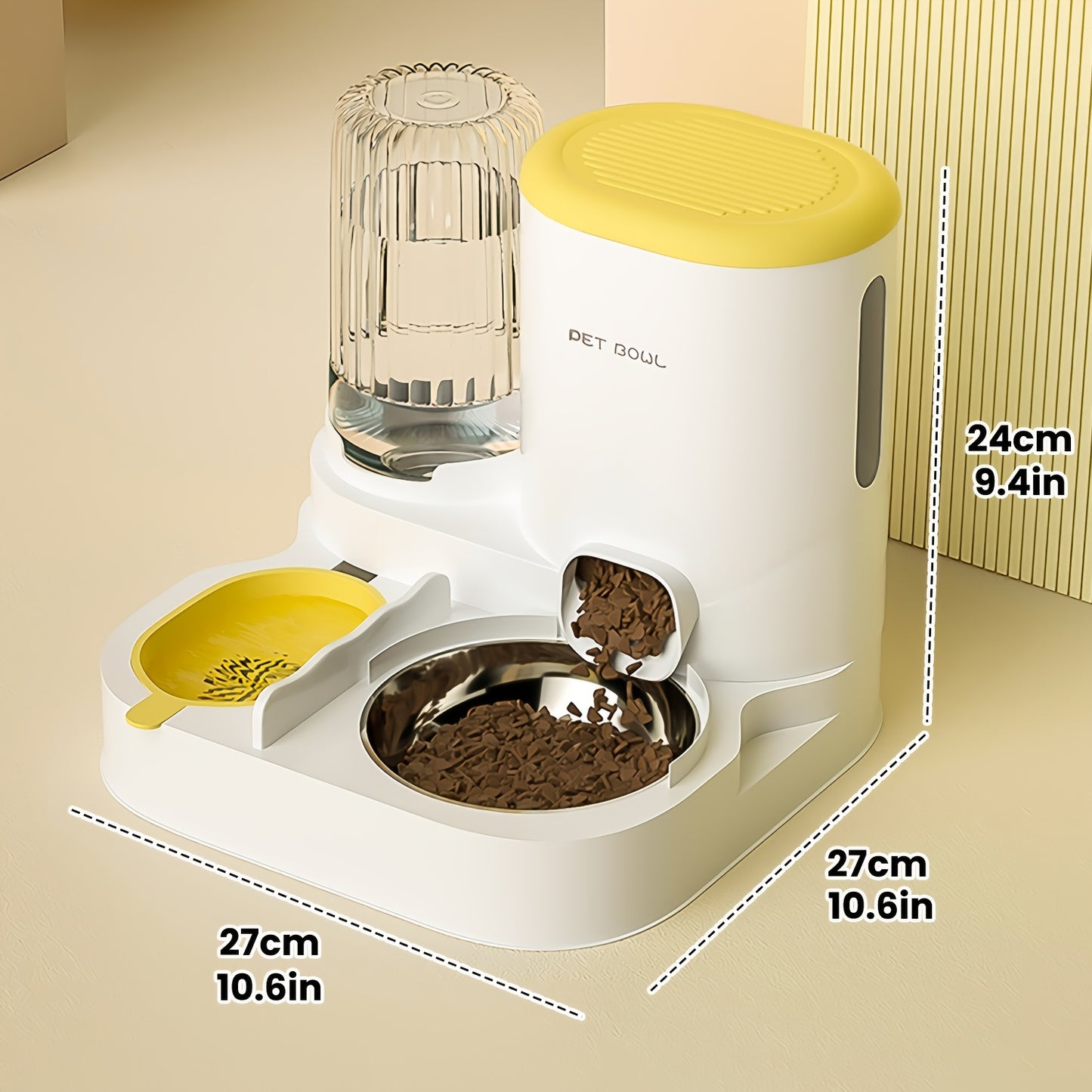 Automatic Cat and Dog Water Dispenser with Filtration and Easy Installation Large Capacity