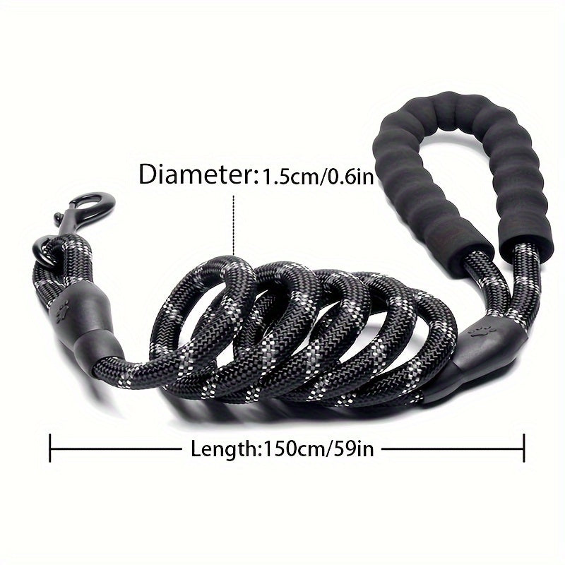 PetComfort 2pcs Dog Chest Harness Set – Adjustable Reflective Nylon for Ultimate Control