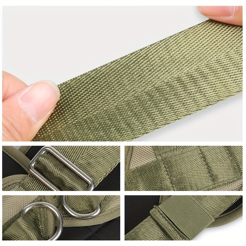 Outdoor Tactical Dog Harness Vest and Leash for Medium Large Dogs Nylon Training Gear